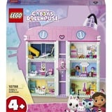 LEGO La casa delle bambole di Gabby, Giochi di costruzione Set da costruzione, 4 anno/i, Plastica, 498 pz, 1,8 kg