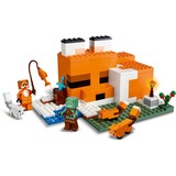 LEGO Minecraft Il Capanno della Volpe Set da costruzione, 8 anno/i, Plastica, 193 pz, 407 g