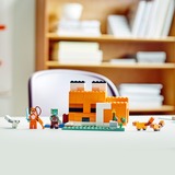 LEGO Minecraft Il Capanno della Volpe Set da costruzione, 8 anno/i, Plastica, 193 pz, 407 g