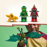 LEGO NINJAGO Drago della foresta verde di Lloyd, Giochi di costruzione Set da costruzione, 6 anno/i, Plastica, 128 pz, 210 g
