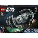 LEGO Star Wars 75347 TIE Bomber Model Building Kit, Modellino da Costruire di Starfighter con Darth Vader e Spada Laser, Giochi di costruzione Modellino da Costruire di Starfighter con Darth Vader e Spada Laser, Set da costruzione, 9 anno/i, Plastica, 625 pz, 790 g