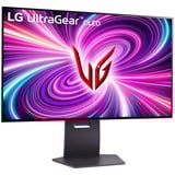 LG 32GS94UX-B.AEU Monitor PC 81,3 cm (32") 3840 x 2160 Pixel 4K Ultra HD OLED Nero, Monitor di gioco grigio scuro, 81,3 cm (32"), 3840 x 2160 Pixel, 4K Ultra HD, OLED, 0,03 ms, Nero