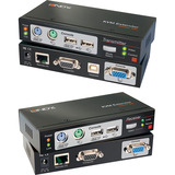 Lindy Extender KVM Combo Cat.5 300, Switch KVM 