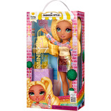 MGA Entertainment Rainbow High My Fashion Style - Sunny, Bambola 
