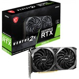 MSI RTX 3060 TI VENTUS 2X 8G OC V1 LHR scheda video NVIDIA GeForce RTX 3060 Ti 8 GB GDDR6, Scheda grafica GeForce RTX 3060 Ti, 8 GB, GDDR6, 256 bit, 7680 x 4320 Pixel, PCI Express 4.0