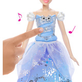 Mattel Disney Principessa bambola alla moda Cenerentola con incantevole abito da ballo 