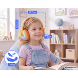 Medion Life HE-1 Kids Cuffie Bluetooth per bambini arancione 