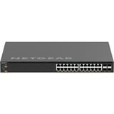 Netgear M4350-24X4V Gestito L3 10G Ethernet (100/1000/10000) Supporto Power over Ethernet (PoE) 1U Nero, Interruttore Gestito, L3, 10G Ethernet (100/1000/10000), Supporto Power over Ethernet (PoE), Montaggio rack, 1U