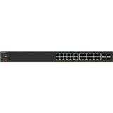 Netgear M4350-24X4V Gestito L3 10G Ethernet (100/1000/10000) Supporto Power over Ethernet (PoE) 1U Nero, Interruttore Gestito, L3, 10G Ethernet (100/1000/10000), Supporto Power over Ethernet (PoE), Montaggio rack, 1U