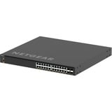 Netgear M4350-24X4V Gestito L3 10G Ethernet (100/1000/10000) Supporto Power over Ethernet (PoE) 1U Nero, Interruttore Gestito, L3, 10G Ethernet (100/1000/10000), Supporto Power over Ethernet (PoE), Montaggio rack, 1U