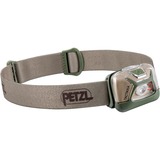 Petzl Tactikka Grigio Torcia a fascia, Luce LED marrone chiaro/Verde, Torcia a fascia, Grigio, Pulsanti, IPX4, 250 lm, 55 m