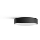 Philips Hue White Ambiance Enrave Lampada da Soffitto S, Luce LED Nero