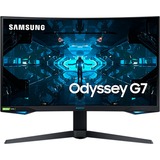SAMSUNG Odyssey C32G74TQSR 81,3 cm (32") 2560 x 1440 Pixel Wide Quad HD+ QLED Nero, Monitor di gioco Nero, 81,3 cm (32"), 2560 x 1440 Pixel, Wide Quad HD+, QLED, 1 ms, Nero