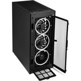 Sharkoon REV300 Tower Nero, Chassis Tower Nero, Tower, PC, Nero, ATX, EATX, micro ATX, Mini-ITX, Vetro temperato, Ventole
