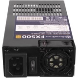 SilverStone FX500 alimentatore per computer 500 W 20+4 pin ATX Flex ATX Nero Nero, 500 W, 90 - 264 V, 47 - 63 Hz, Attivo, 90 W, 500 W