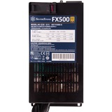 SilverStone FX500 alimentatore per computer 500 W 20+4 pin ATX Flex ATX Nero Nero, 500 W, 90 - 264 V, 47 - 63 Hz, Attivo, 90 W, 500 W