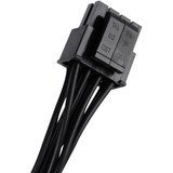 SilverStone FX500 alimentatore per computer 500 W 20+4 pin ATX Flex ATX Nero, Alimentatore PC Nero, 500 W, 90 - 264 V, 47 - 63 Hz, Attivo, 90 W, 500 W