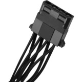SilverStone FX500 alimentatore per computer 500 W 20+4 pin ATX Flex ATX Nero, Alimentatore PC Nero, 500 W, 90 - 264 V, 47 - 63 Hz, Attivo, 90 W, 500 W