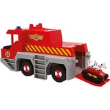 Simba Sam il Pompiere gru di salvataggio 2 in 1,  veicolo da gioco rosso/Giallo