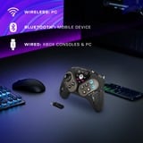 Turtle Beach Stealth Pivot Controller smart wireless per Windows 10/11, Gamepad Nero, Gamepad, Android, PC, Xbox One, Xbox Series S, Xbox Series X, iOS, D-pad, Pulsante Menu, Pulsante Condividi, Analogico/Digitale, Multicolore, Con cavo e senza cavo