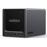 Ugreen NASync DXP4800 NAS Compatta N100 8 GB DDR5 0 TB UGOS Pro Nero NAS, Compatta, N100, 8 GB, DDR5, 0 TB