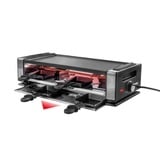 Unold 48730 griglia per raclette 8 persona(e) 1200 W Nero, Acciaio inox Nero/in acciaio inox, 8 persona(e), Plastica, Acciaio inox, 1 Fornello(i), Nero, Acciaio inox, Rettangolare, Temperatura