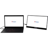 Verbatim 49590 Verbatim PM-14, Monitor LED Nero
