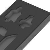 Wera Inserto in schiuma per set di chiavi a brugola 1, vuoto, Deposito Nero/grigio