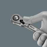 Wera Kraftform Kompakt Zyklop MS1 Cricchetto Metal/Speed, 1/4", Pistola Nero/Verde