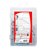 fischer 547212, Tassello grigio chiaro/Rosso