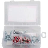 fischer Aiuti pratici, trasloco & ingresso, Tassello grigio chiaro/Rosso