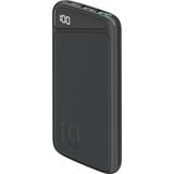 goobay 53936 batteria portatile Polimeri di litio (LiPo) 10000 mAh Nero, Powerbank  Nero, 10000 mAh, Polimeri di litio (LiPo), 3,7 V, Nero