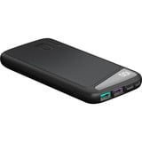 goobay 53936 batteria portatile Polimeri di litio (LiPo) 10000 mAh Nero, Powerbank  Nero, 10000 mAh, Polimeri di litio (LiPo), 3,7 V, Nero