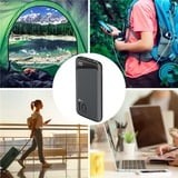 goobay 53936 batteria portatile Polimeri di litio (LiPo) 10000 mAh Nero, Powerbank  Nero, 10000 mAh, Polimeri di litio (LiPo), 3,7 V, Nero