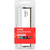 ADATA LANCER BLADE RGB DDR5 memoria 16 GB 1 x 16 GB Data Integrity Check (verifica integrità dati) bianco, 16 GB, 1 x 16 GB, DDR5, 6400 MHz, 288-pin DIMM