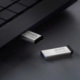 ADATA UR350 unità flash USB 256 GB USB tipo A 3.2 Gen 1 (3.1 Gen 1) Nero, Argento, Chiavetta USB nichel/Nero, 256 GB, USB tipo A, 3.2 Gen 1 (3.1 Gen 1), 100 MB/s, Senza coperchio, Nero, Argento