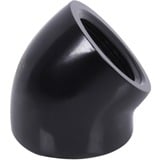 Alphacool Connettore a L per ghiacciolo 45° G1/4 IG a G1/4 IG - nero, Connessione Nero