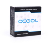 Alphacool Connettore a L per ghiacciolo 45° G1/4 IG a G1/4 IG - nero, Connessione Nero