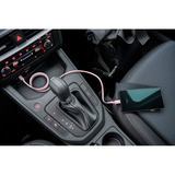 Ansmann Cavo in silicone USB-C a USB-C rosa