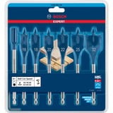 Bosch 2 608 900 334 punta per trapano Punta per trapano a lancia 7 pz, Drill bit set Trapano, Punta per trapano a lancia, Legno dolce, Blu, Grigio, 235 mm, 215 mm