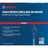 Bosch 2 608 900 334 punta per trapano Punta per trapano a lancia 7 pz, Drill bit set Trapano, Punta per trapano a lancia, Legno dolce, Blu, Grigio, 235 mm, 215 mm