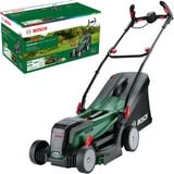 Bosch 37-550 Tagliaerba a spinta Batteria Nero, Verde, Rasaerba verde/Nero, Tagliaerba a spinta, 550 m², 37 cm, 2,5 cm, 7 cm, Lame rotanti