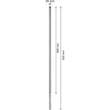 Bosch Expert Punta per martelli SDS Max-8X, Trapano Martello perforatore, Hammer drill bit, 2 cm, 920 mm, Cemento, Pietra, 80 cm