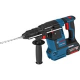 Bosch GBH 18V-26 F Professional martello perforatore cordless 4350 bpm Ioni di Litio 3,6 kg, Trapano a percussione blu/Nero, Ioni di Litio, 18 V, 3,6 kg, 378 mm, 225 mm, Nero, Blu
