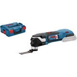 Bosch GOP 18V-28 Professional Ioni di Litio Nero, Blu, Rosso, Strumento multi funzione blu/Nero, 8000 Giri/min, 20000 Giri/min, 1,4°, Nero, Blu, Rosso, 3,4 m/s², 8,6 m/s²