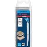 Bosch T 308 BF Lama per seghetto alternativo Bimetallo 25 pz, Lama per sega Lama per seghetto alternativo, Legno abrasivo, In legno duro, Plastica, Bimetallo, Acciaio inox, 5 cm, 2 mm