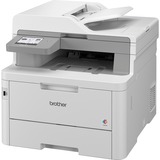 Brother MFC-L8340CDW stampante multifunzione LED 600 x 2400 DPI 30 ppm Wi-Fi grigio chiaro, LED, Stampa a colori, 600 x 2400 DPI, Copia a colori, Stampa diretta, Bianco