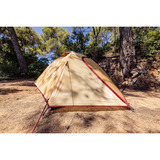 Coleman Darwin 3 Summer, Tenda beige/rosso scuro