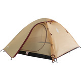 Coleman Darwin 3 Summer, Tenda beige/rosso scuro