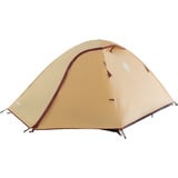 Coleman Darwin 3 Summer, Tenda beige/rosso scuro
